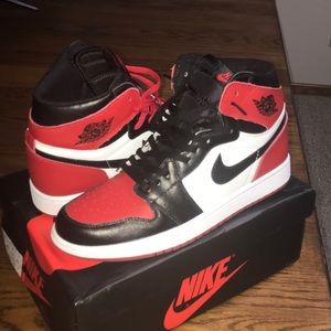 Jordan 1 High Bred Toe